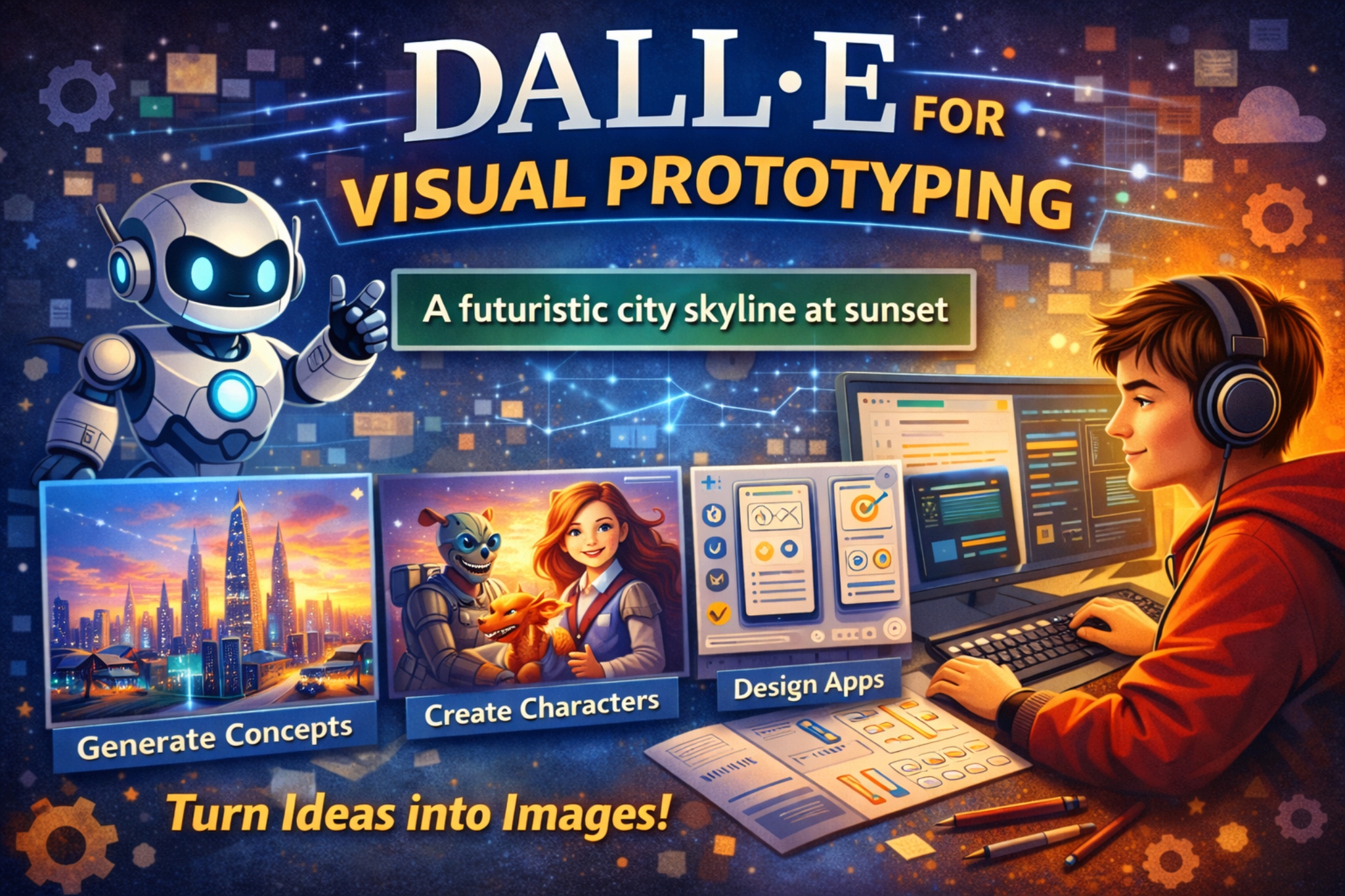 DALL·E for Visual Prototyping course image